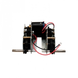 Oceľová prevodovka 1:4 (dlhý hriadeľ) pre TORRO Kingtiger, Jagdtiger