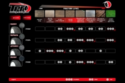 TPRO 1:8 Off-Road Racing guma MATAR – CLAY Soft směs (4 ks)