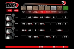 TPRO 1:8 Off-Road Racing guma MATAR – CLAY Soft směs (4 ks)