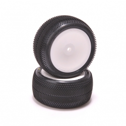 Schumacher 1/10 Azami - nalepená, žltá zmes, zadná 4wd/2wd, 1 pár U6912