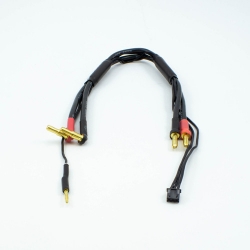 Nabíjecí kabel G4/G5, 2S, 4mm, 3pin XH, délka 30 cm (černý)