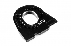 Hliníková doska motora čierna pre Traxxas TRX-4 a TRX-6 YR-TRX4-014BK