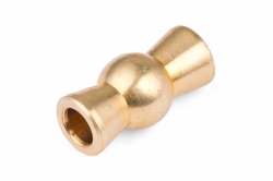 Mosadzné guľové čapy 11,7x5,8x5mm, vnútorné 3mm pre TRX-4, 4ks YR-TRX4-036