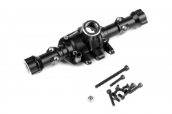 Kovová zadná náprava (titánom potiahnutá) pre Traxxas TRX-4 čierna YR-TRX4-046BK